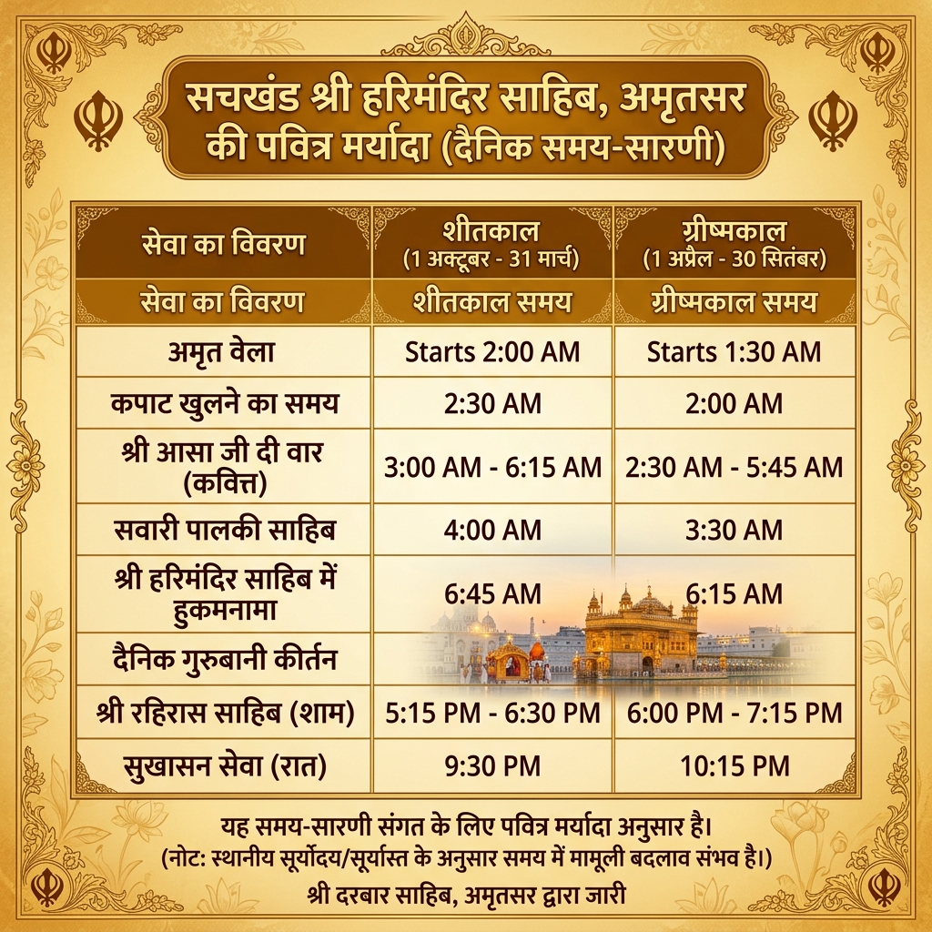 Hindi Daily Routine Schedule Chart